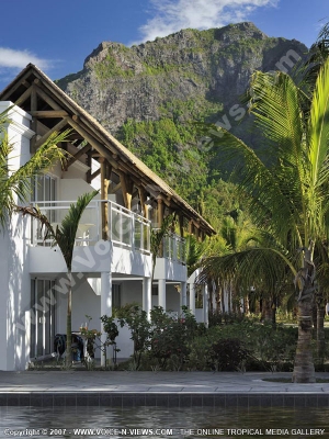 mornea resort mauritius general and mountain view
