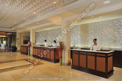 the grand mauritian a luxury collection resort and spa mauritius reception
