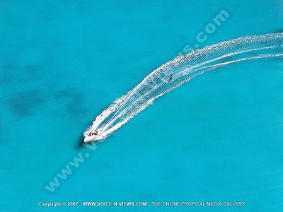 merville beach hotel mauritius water ski activity
