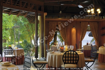 paradis hotel & golf club mauritius restaurant
