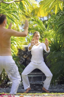 paradis hotel & golf club mauritius tai chi
