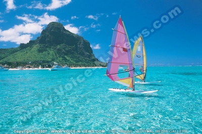 paradis hotel & golf club mauritius wind surfing
