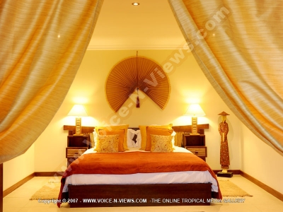 general view of the premium villa pereybere mauritius ref 16 deluxe bed
