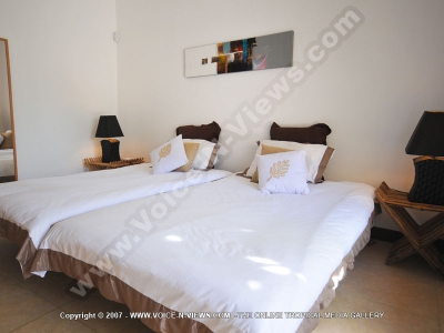 three bedroom villa ref 16 mauritius and its twins bedroom
