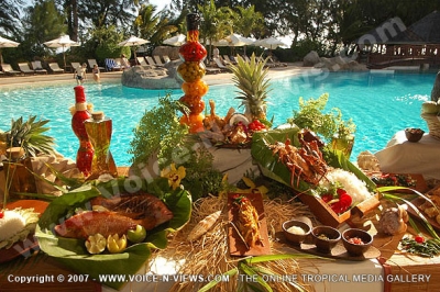 les villas du lagon hotel reunion le mangoustan restaurant
