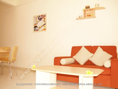 standard apartment pereyebere ref 187 view of the dining room and the living room
